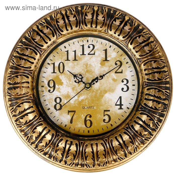 фото Часы настенные, серия: интерьер, "скарлет", d=29.5 см, микс