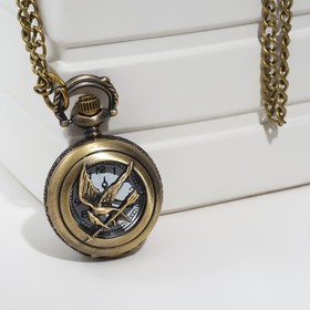 Карманные кварцевые часы «Птица со стрелой», на цепочке 80 см от Сима-ленд
