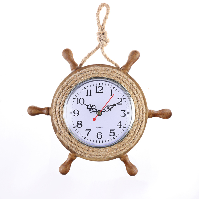 Часы настенные, серия: Море, А́псель, d-15 см, 23 х 23 см