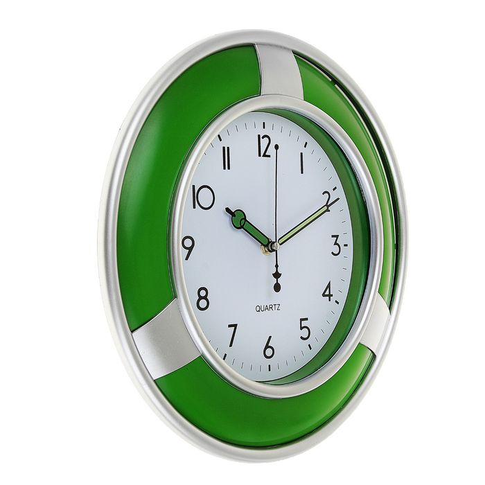 Часы настенные круглые "Спасательный круг", d=32 см, циферблат белый, рама микс