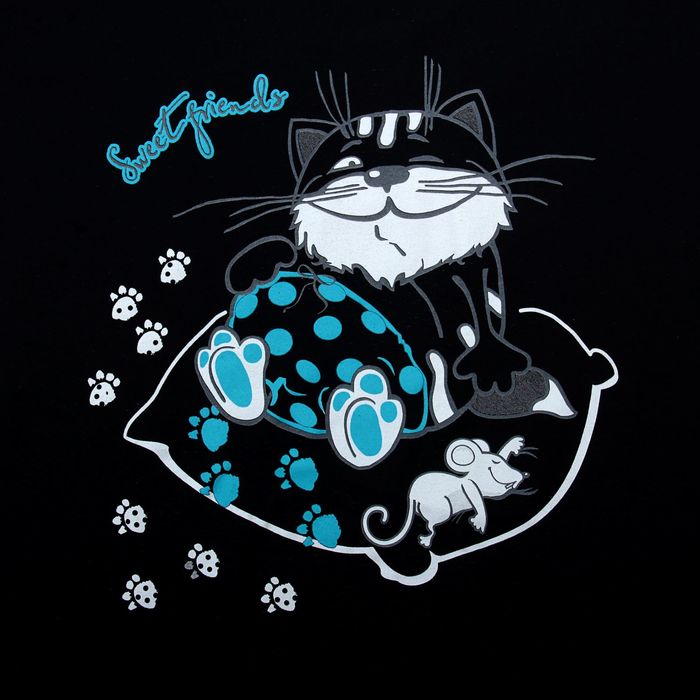 Комплект женский (футболка, бриджи) ТК-522К МИКС, р-р 56