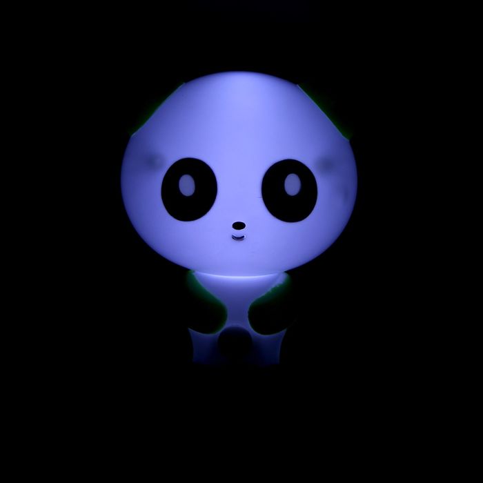 Ночник "Панда", зелёный, 1 LED