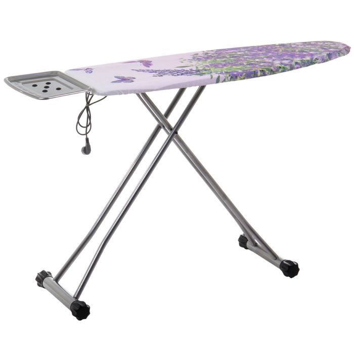 Доска гладильная 162х42 см "Лиана", с удлинителем