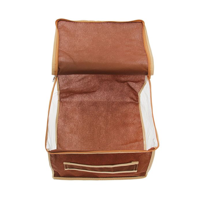 Кофр малый "Классик", цвет коричневый