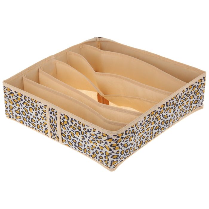 Чехол для бюстгальтеров 6 ячеек "Сафари"