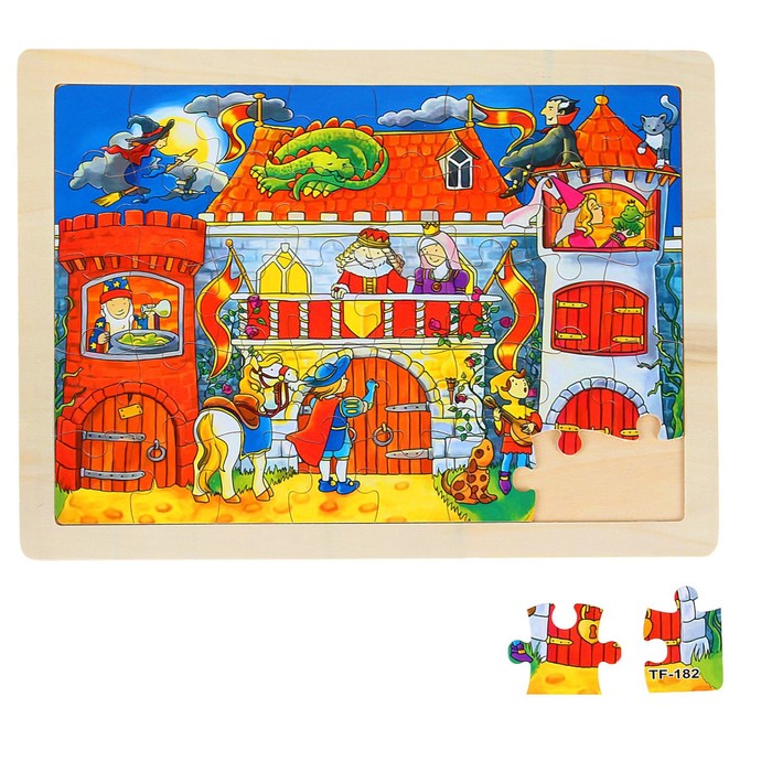 Пазл Мульт "Сказка", 40 элементов