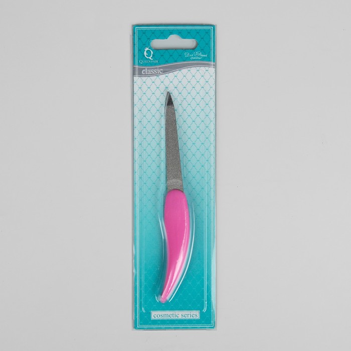 Пилка металлическая для ногтей, 14см, цвет МИКС