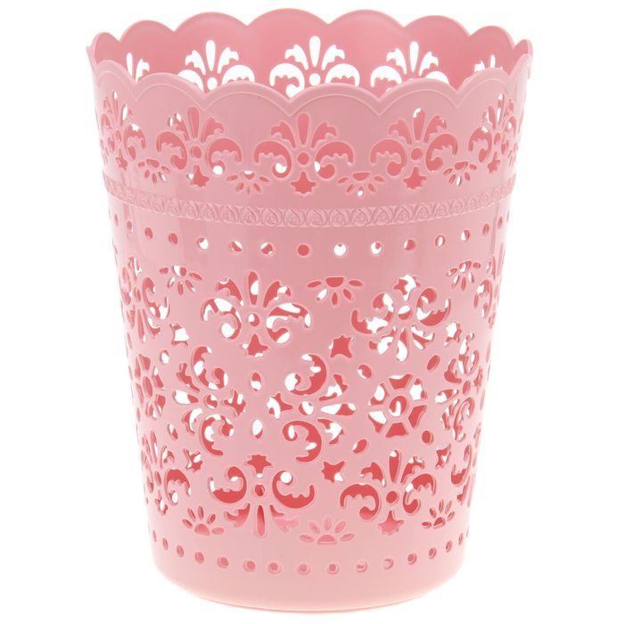 Корзина для хранения "Кружевной узор", цвет МИКС