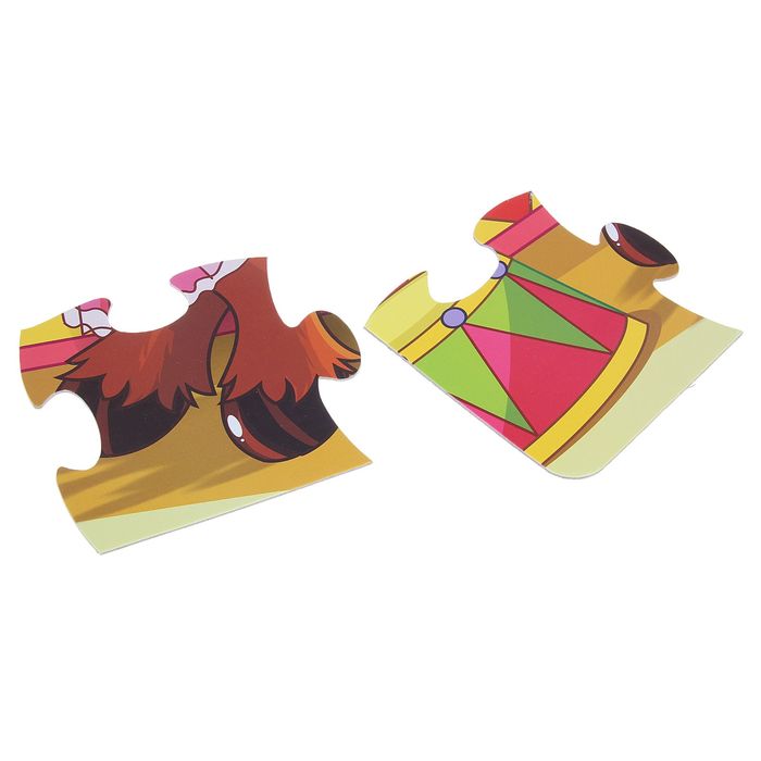 Пазл "Весёлые пазлы: Игривая лошадка", 12 элементов