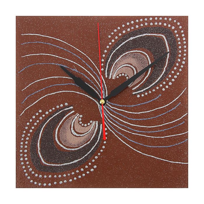 Часы настенные квадрат "Декор" 25х25 см 104-2