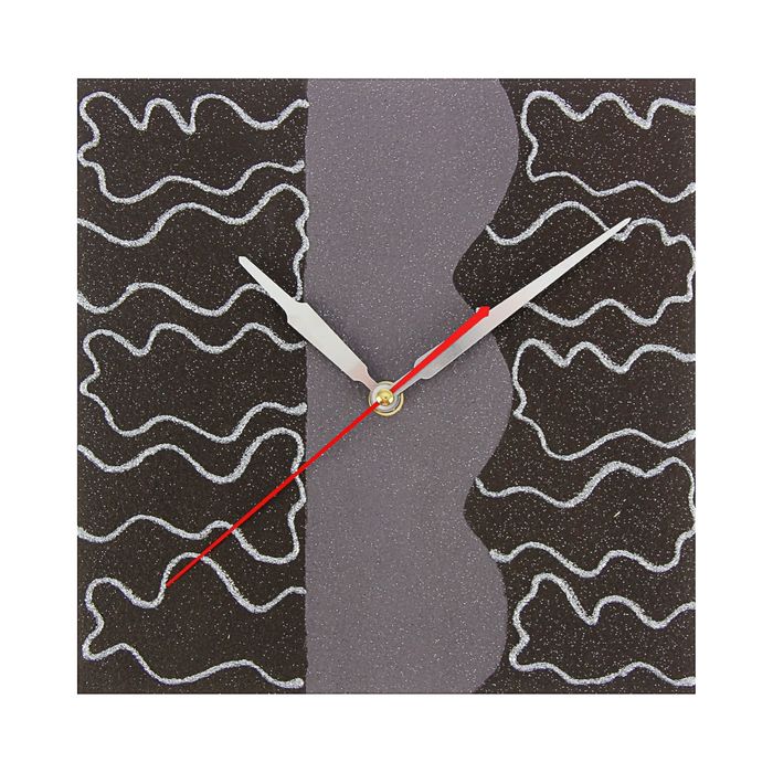 Часы настенные квадрат "Декор" 25х25 см 115