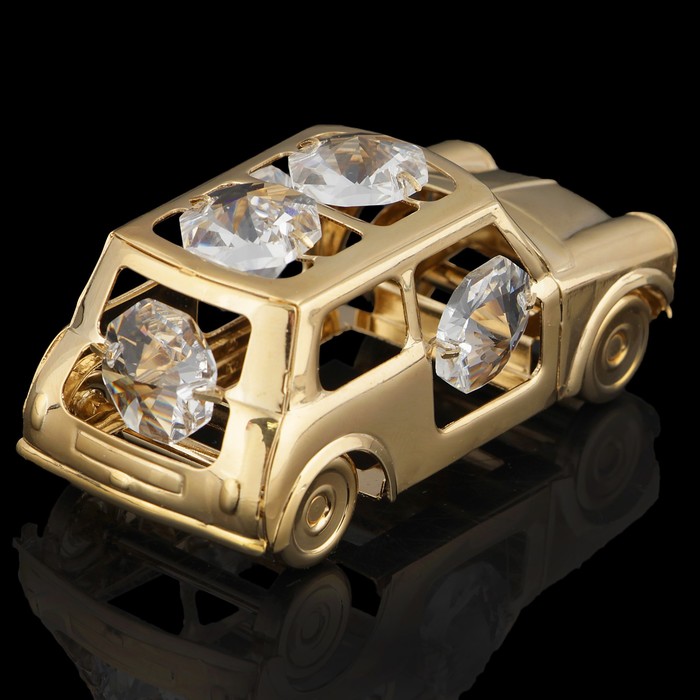 Сувенир «Автомобиль», 7×3,5×3,5 см, с кристаллами Сваровски