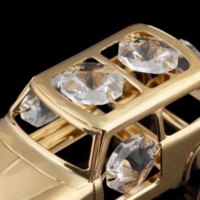 Сувенир «Автомобиль», 7×3,5×3,5 см, с кристаллами Сваровски