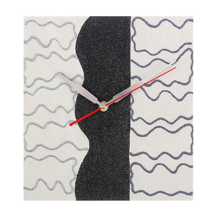 Часы настенные квадрат "Декор" 25х25 см 102-1