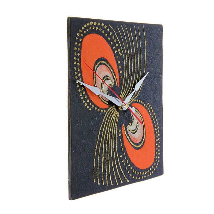 Часы настенные квадрат "Декор" 25х25 см 104